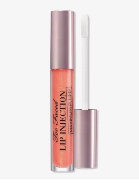 Too Faced Other - Too Faced Lip Injection Extreme Plumping Gloss Creamsicle Tickle .14oz New